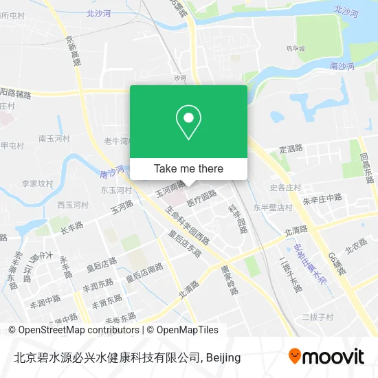 北京碧水源必兴水健康科技有限公司 map