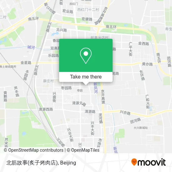 北筋故事(炙子烤肉店) map