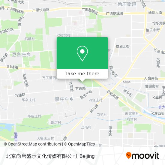 北京尚唐盛示文化传媒有限公司 map
