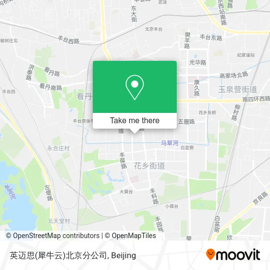 英迈思(犀牛云)北京分公司 map