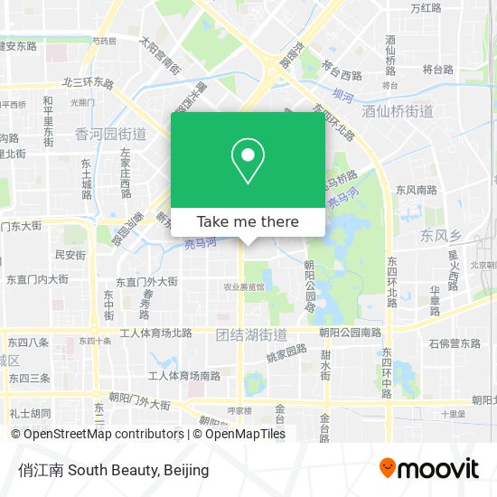 俏江南 South Beauty map