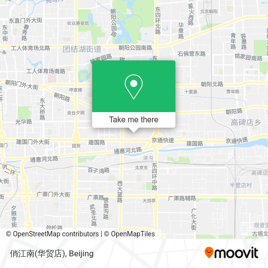 俏江南(华贸店) map