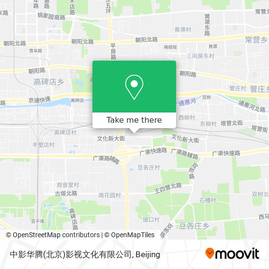 中影华腾(北京)影视文化有限公司 map
