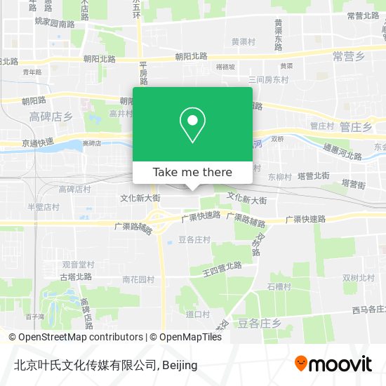 北京叶氏文化传媒有限公司 map