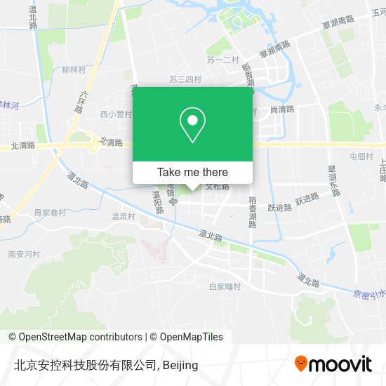 北京安控科技股份有限公司 map