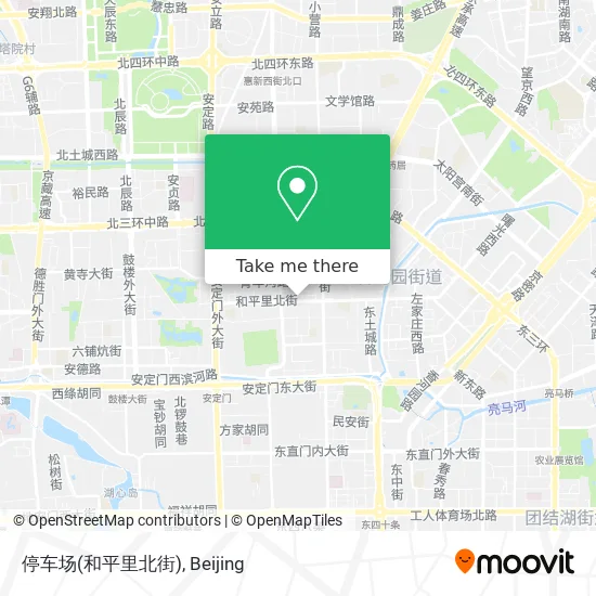 停车场(和平里北街) map