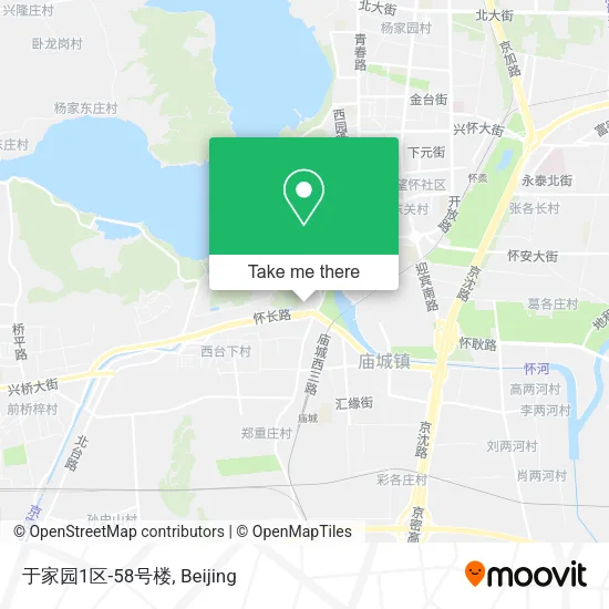 于家园1区-58号楼 map