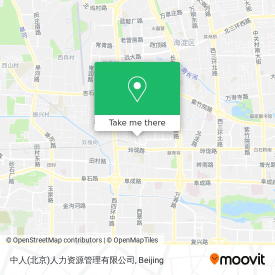 中人(北京)人力资源管理有限公司 map