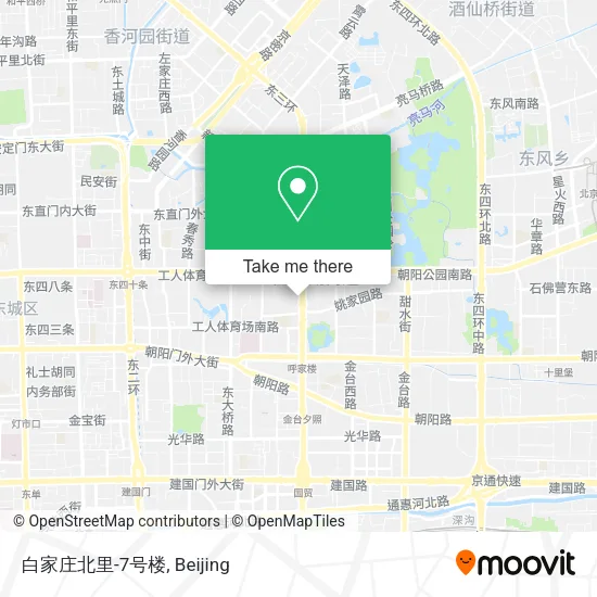 白家庄北里-7号楼 map