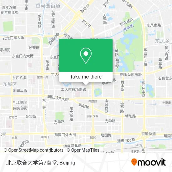 北京联合大学第7食堂 map