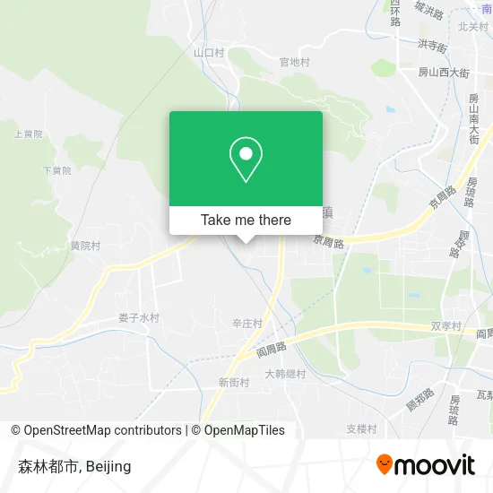 森林都市 map