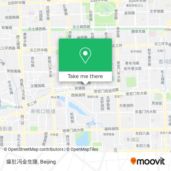 爆肚冯金生隆 map