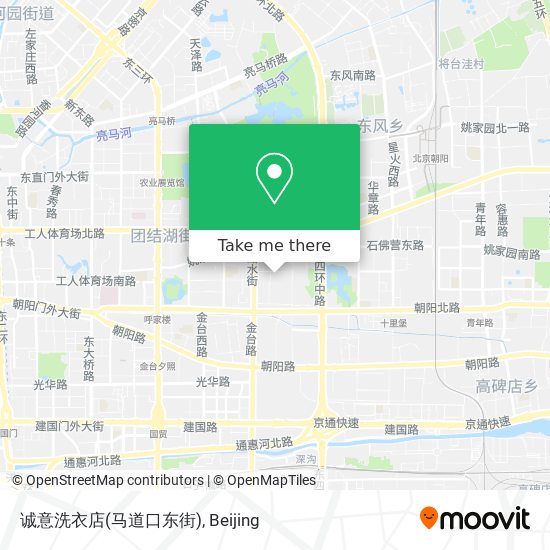 诚意洗衣店(马道口东街) map