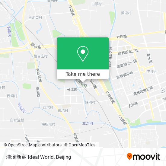滟澜新宸 Ideal World map