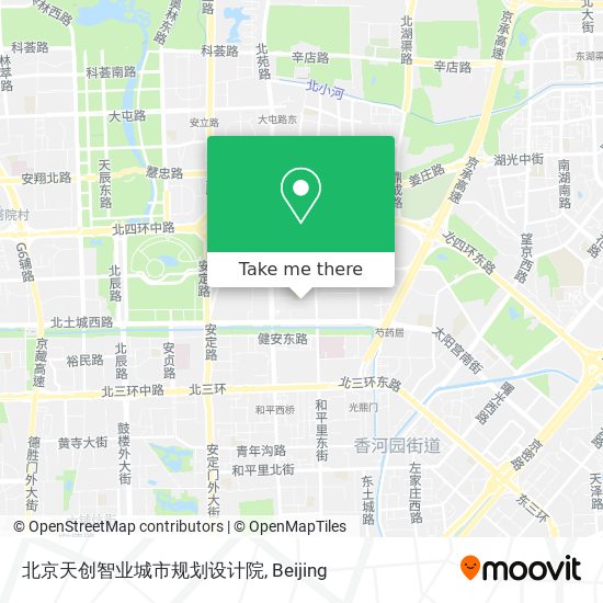 北京天创智业城市规划设计院 map