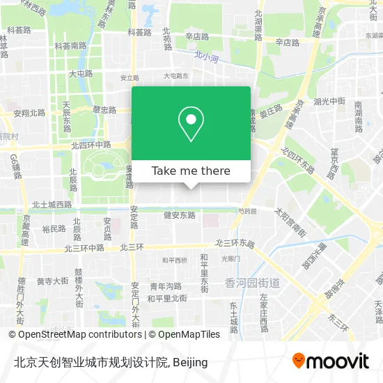 北京天创智业城市规划设计院 map