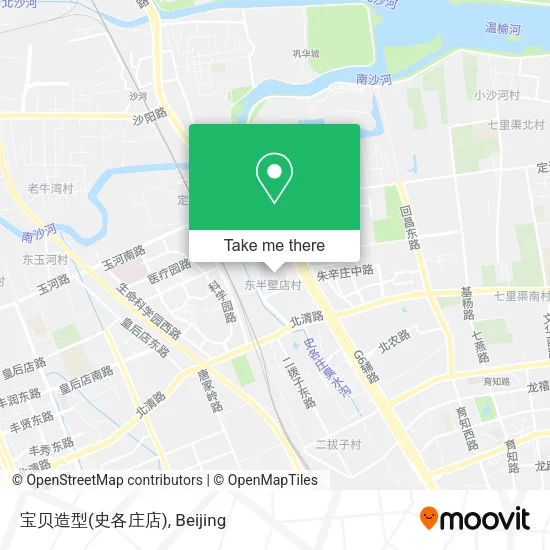 宝贝造型(史各庄店) map
