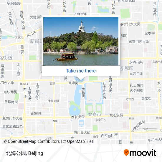 北海公园 map