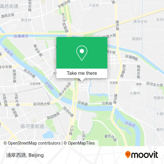 涌翠西路 map
