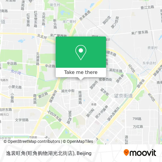 逸裳旺角(旺角购物湖光北街店) map