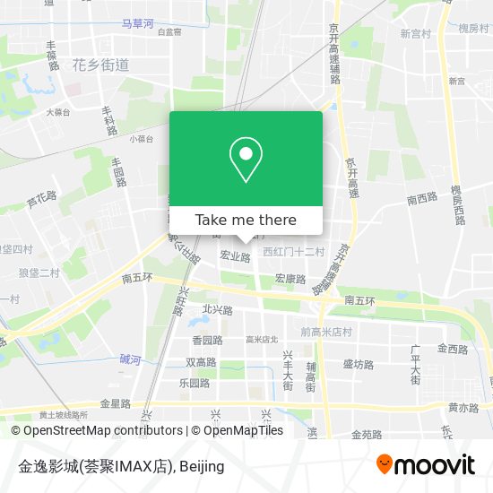 金逸影城(荟聚IMAX店) map