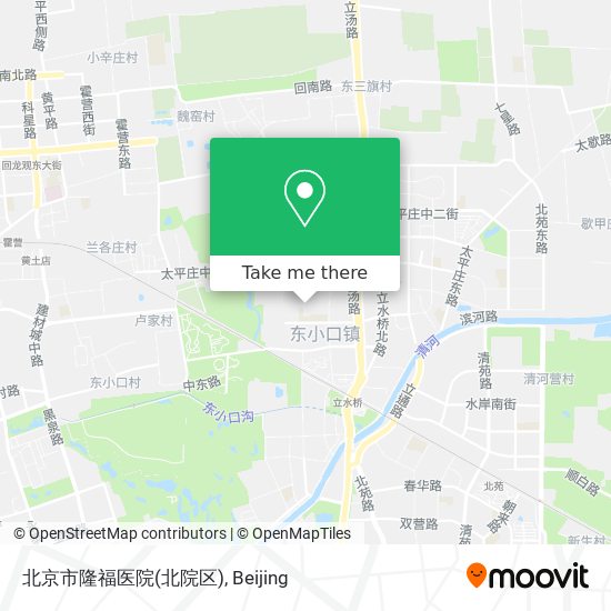 北京市隆福医院(北院区) map