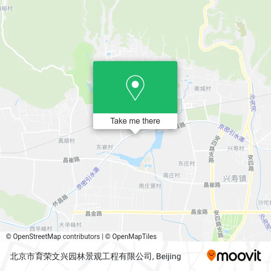 北京市育荣文兴园林景观工程有限公司 map