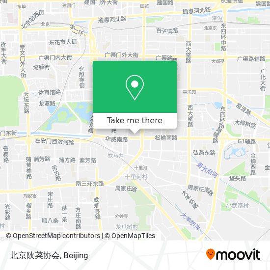 北京陕菜协会 map