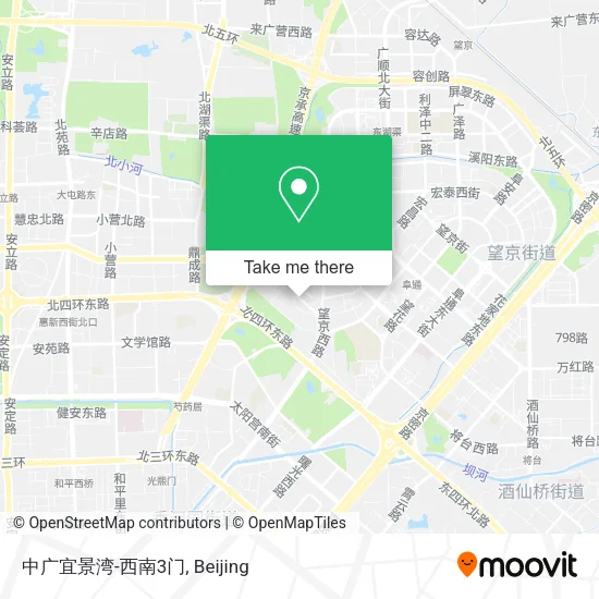 中广宜景湾-西南3门 map