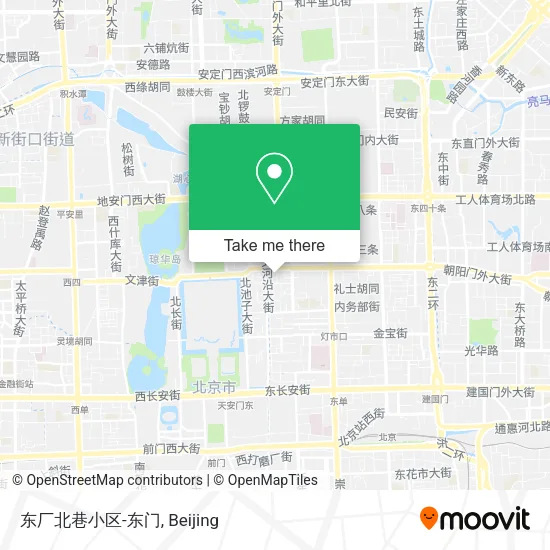东厂北巷小区-东门 map
