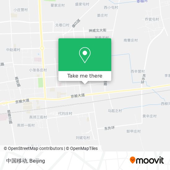 中国移动 map