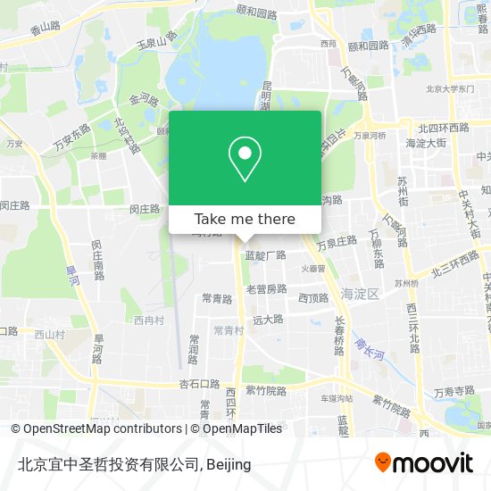 北京宜中圣哲投资有限公司 map