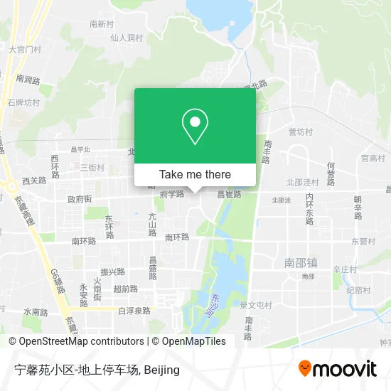 宁馨苑小区-地上停车场 map
