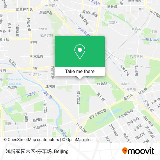 鸿博家园六区-停车场 map