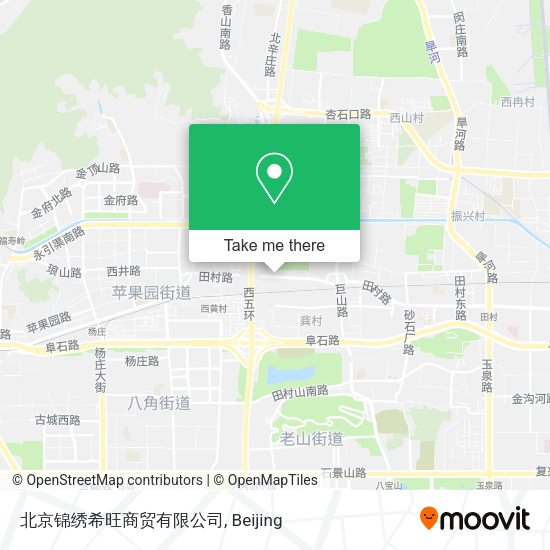 北京锦绣希旺商贸有限公司 map