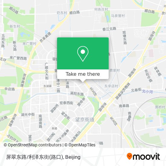 屏翠东路/利泽东街(路口) map