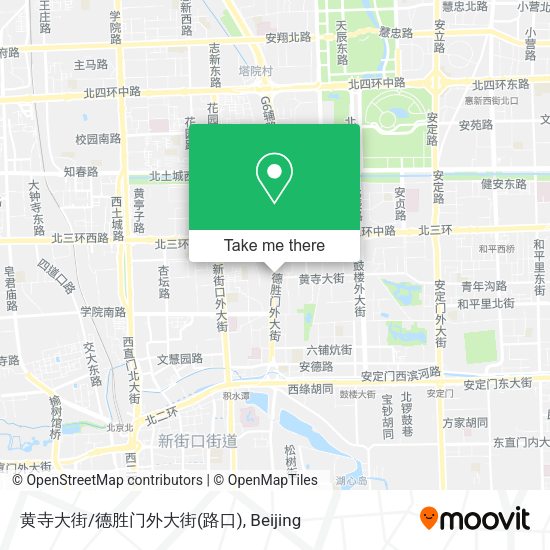 黄寺大街/德胜门外大街(路口) map