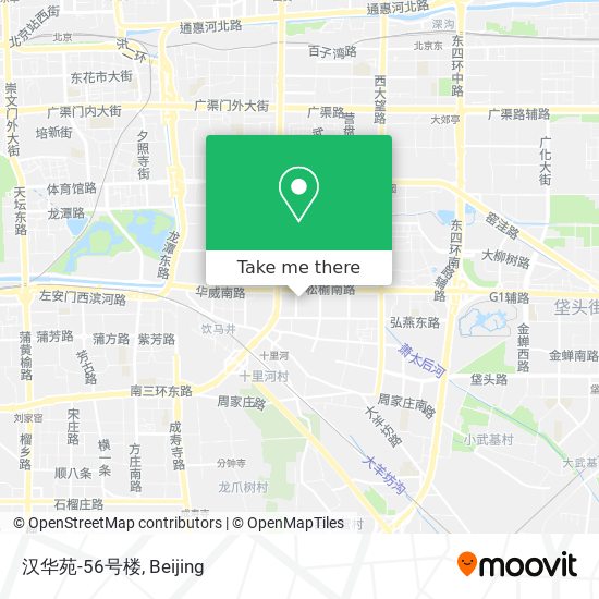 汉华苑-56号楼 map