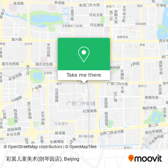 彩翼儿童美术(朗琴园店) map