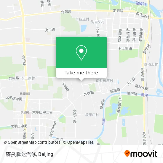 森炎腾达汽修 map