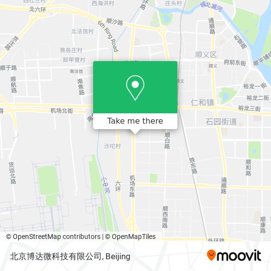 北京博达微科技有限公司 map