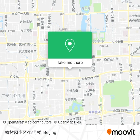 椿树园小区-13号楼 map