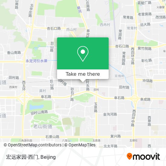 宏远家园-西门 map