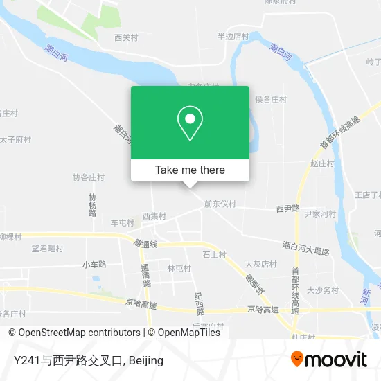 Y241与西尹路交叉口 map