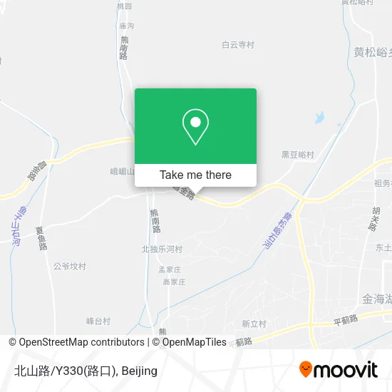 北山路/Y330(路口) map