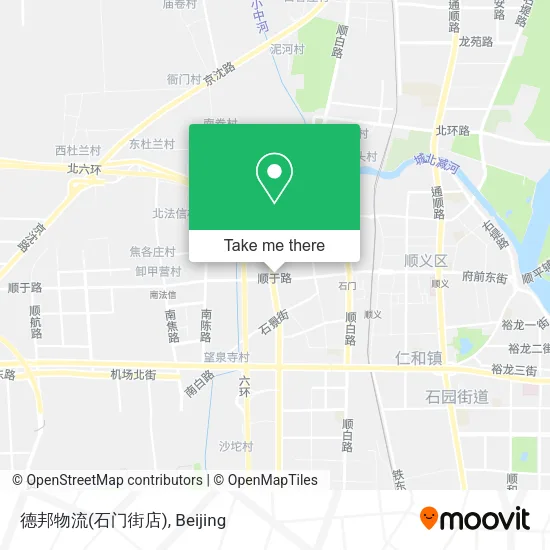 德邦物流(石门街店) map