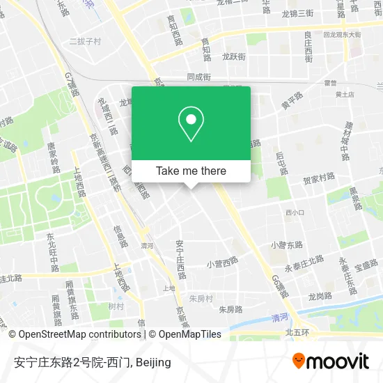 安宁庄东路2号院-西门 map