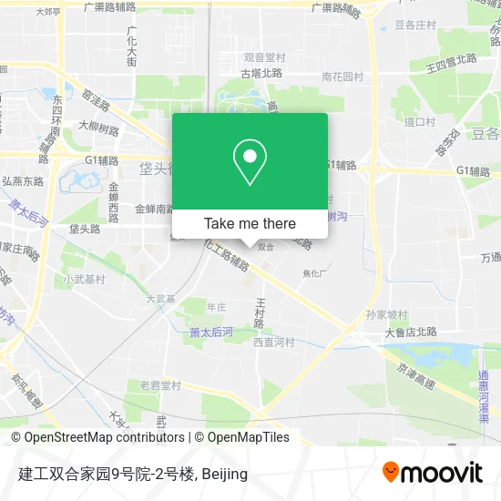 建工双合家园9号院-2号楼 map