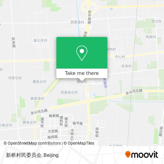 新桥村民委员会 map