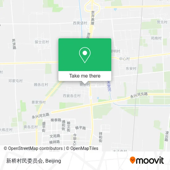 新桥村民委员会 map